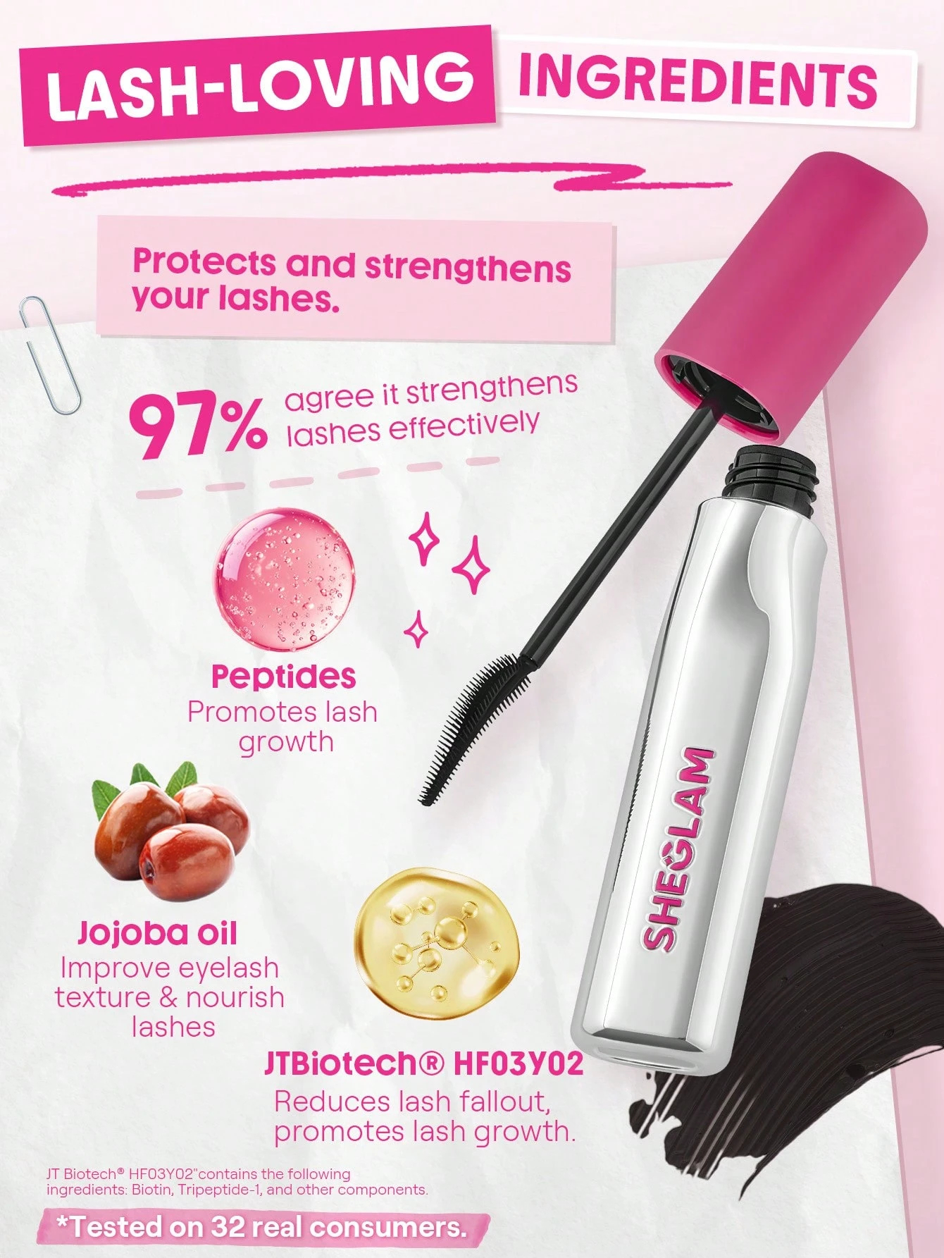 SHEGLAM Lashlighter ماسكارا - الصورة 5
