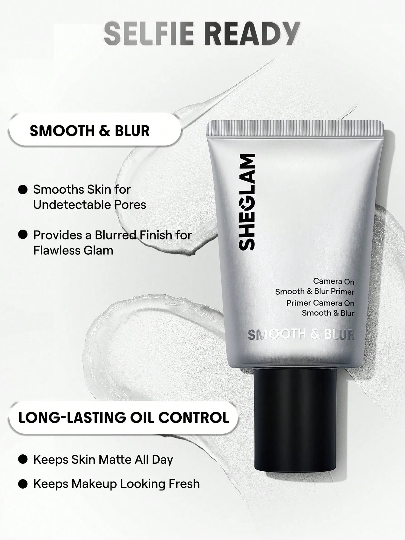 SHEGLAM Camera On ناعم برايمر علامة تجارية جمال مكياج - الصورة 4