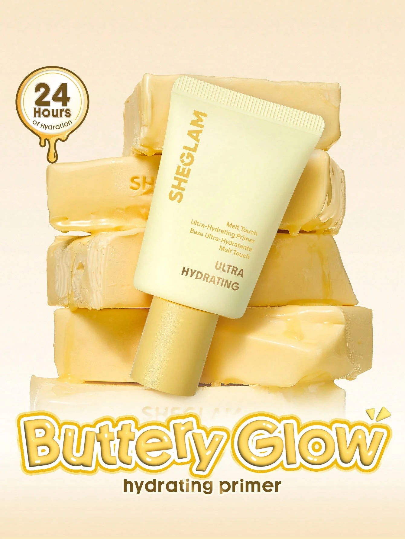 SHEGLAM Melt Touch برايمر فائق الترطيب علامة تجارية جمال مكياج ميكب مستحضرات - الصورة 6