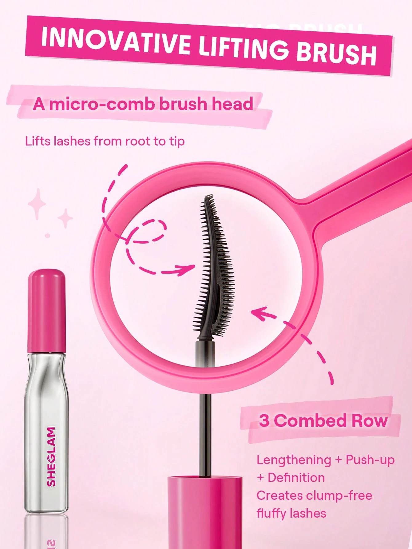 SHEGLAM Lashlighter ماسكارا - الصورة 3