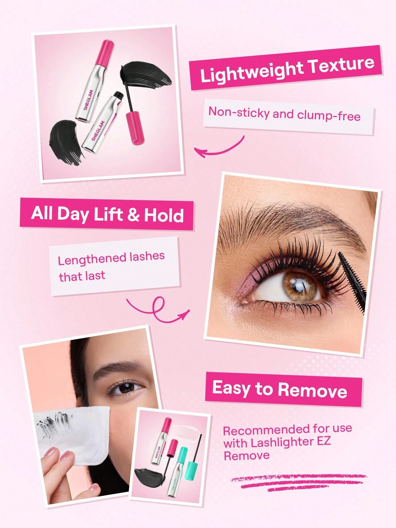 SHEGLAM Lashlighter ماسكارا - الصورة 8